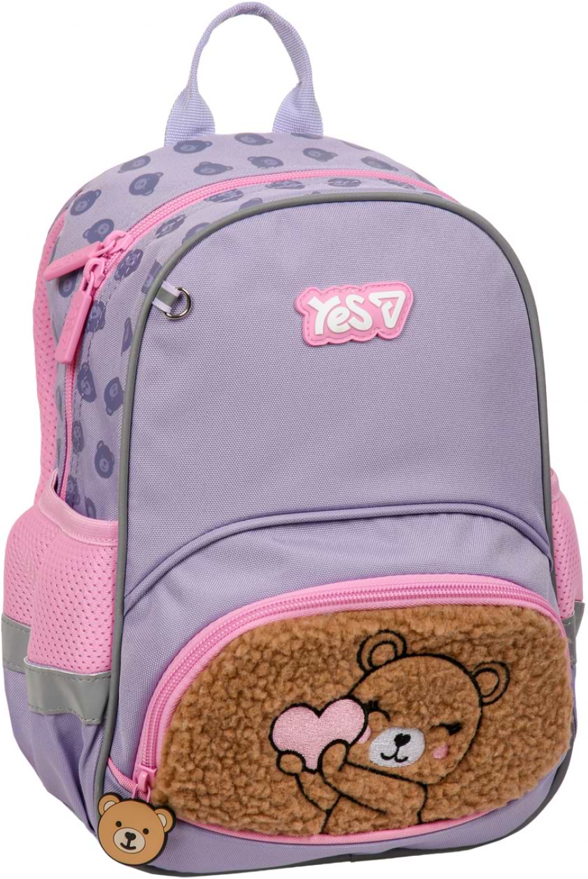 Рюкзак школьный YES K-34XS Bear Heart (550445)